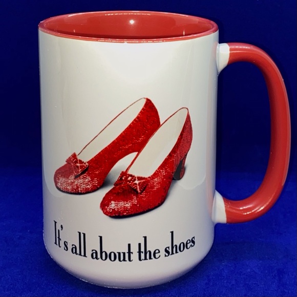 Fashion Law on Ruby Slippers Mug, “All About the Shoes” 👠 - Picture 6 of 10